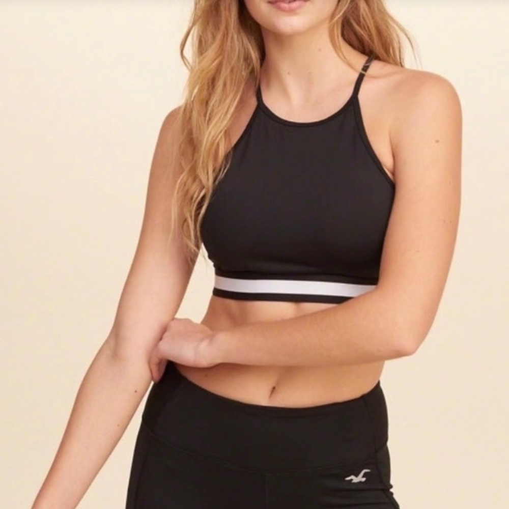 Hollister Halter Style Sports Bra